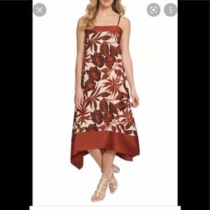 DKNY Floral Printed Dress